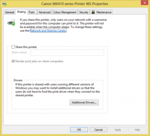 Printer Sharing on LAN