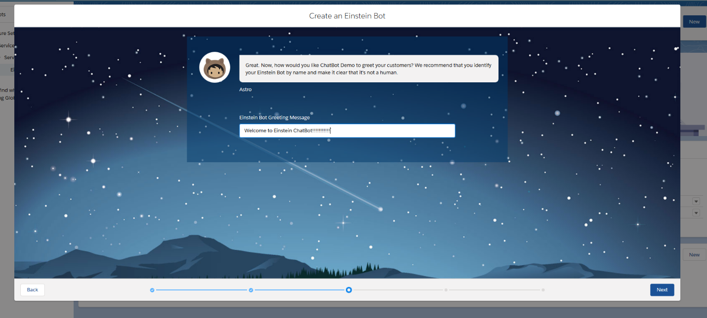 salesforce einstein chat bot