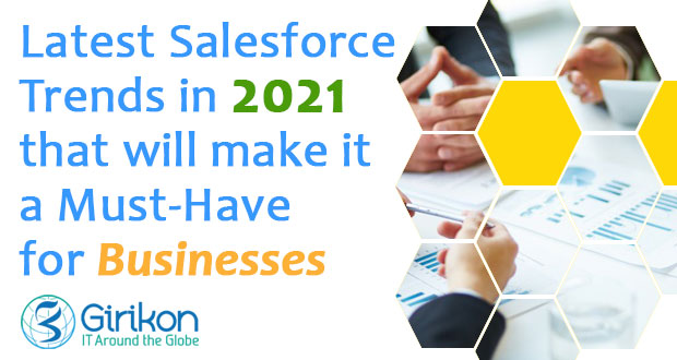 Latest Salesforce Trends in 2021 that will make it a Must-Have for Businesses
