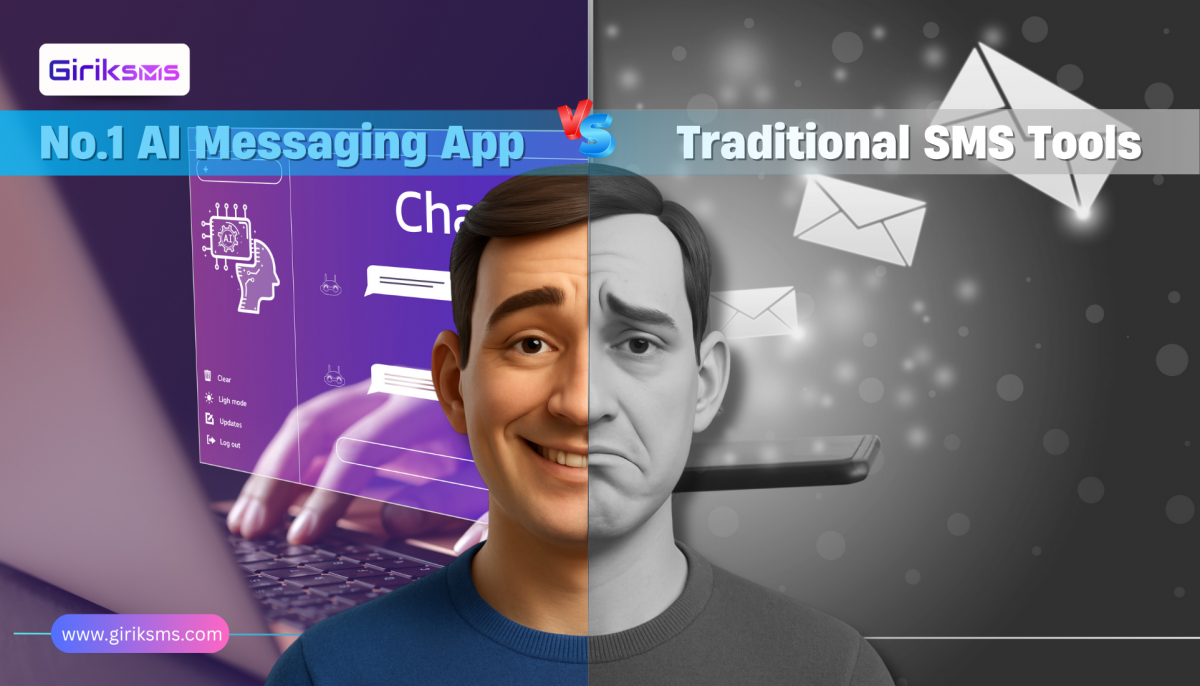 No.1 AI Messaging App vs. Traditional SMS Tools: A Clear Winner