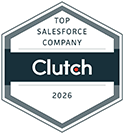 Top Salesforce Company Clutch 2026 logo