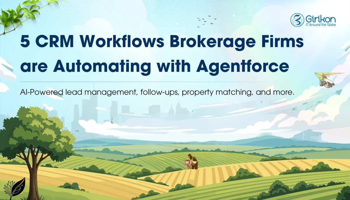Salesforce for Real Estate: 5 CRM Workflows Brokerage Firms Are Automating with Agentforce