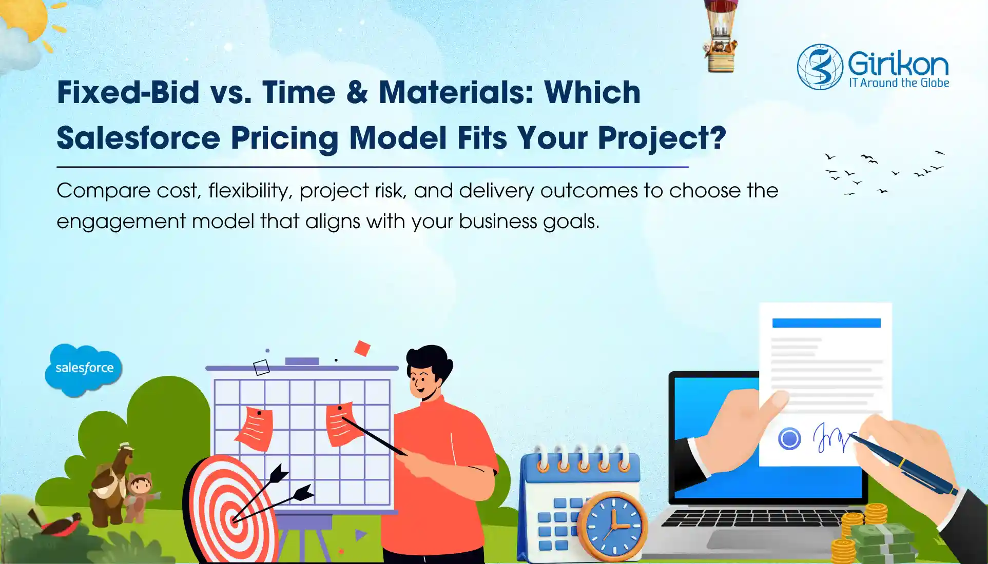 How to Choose Between Fixed-Bid and Time-and-Materials Pricing for Your Salesforce Project