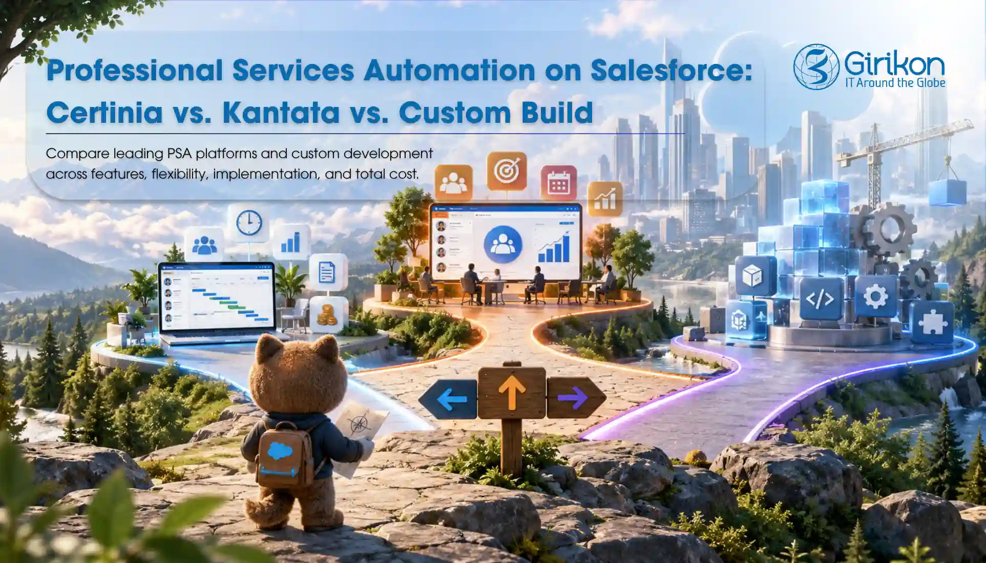 Professional Services Automation on Salesforce: Certinia vs Kantata vs Building Your Own