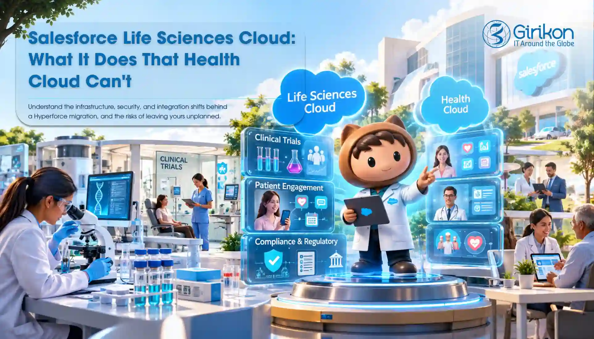 Salesforce Life Sciences Cloud: What It Does That Health Cloud Was Never Built to Do