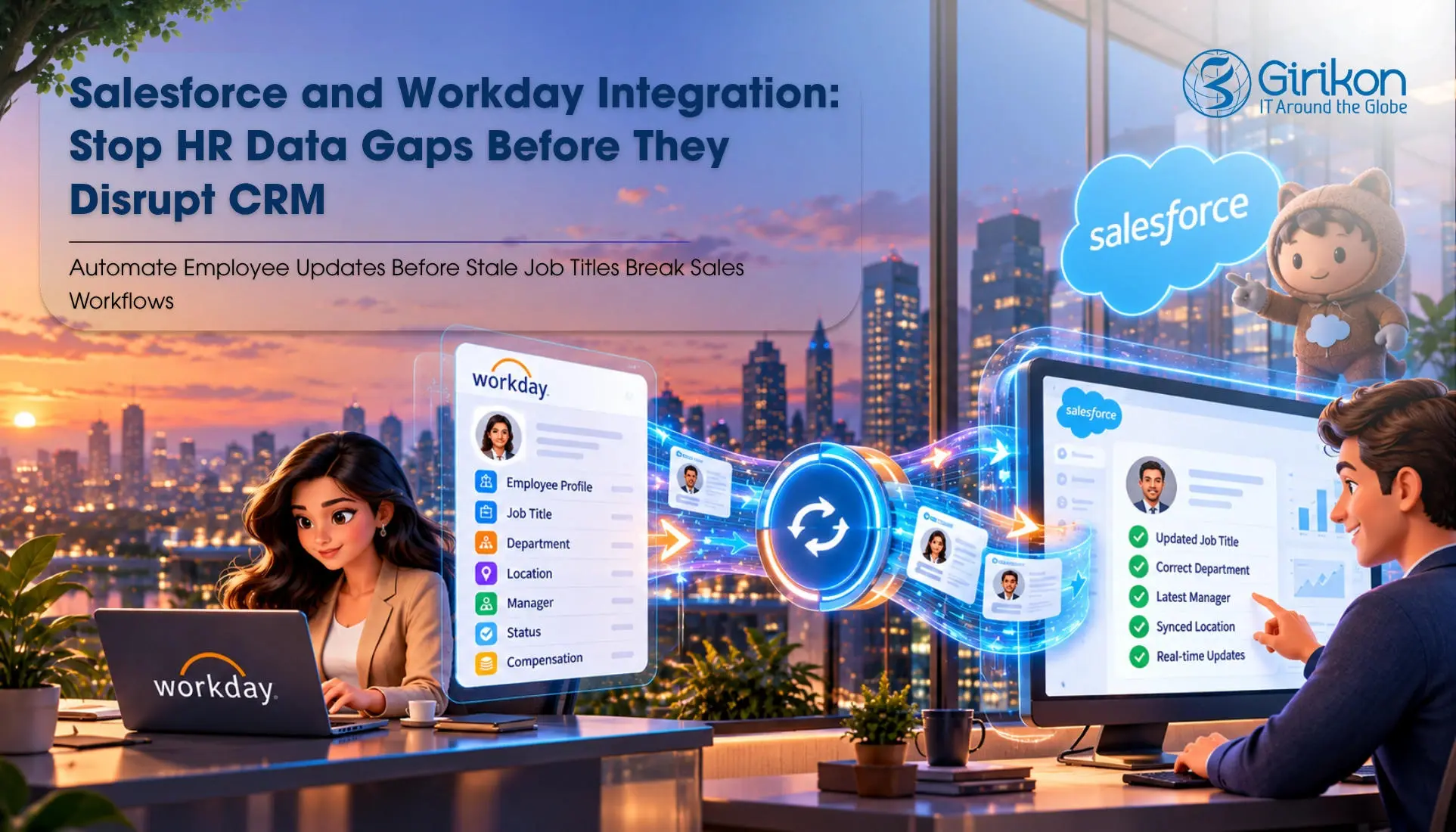 Salesforce and Workday: The HR-to-CRM Handoff That Breaks Every Time Someone Changes Job Title