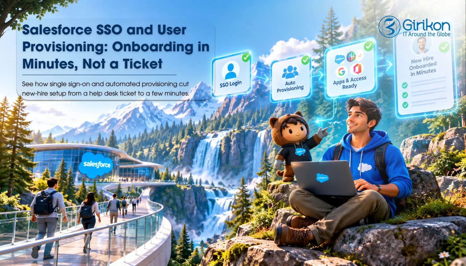 SSO and User Provisioning in Salesforce – The Way of Onboarding in Minutes